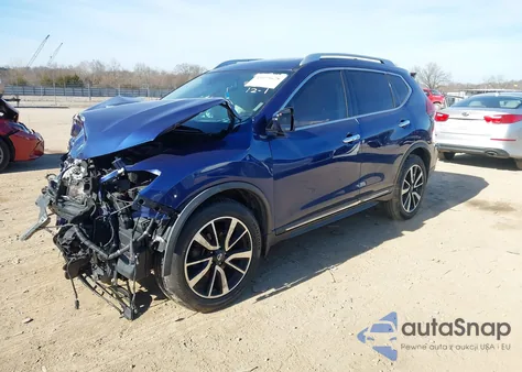 2017 Nissan Rogue Sl z USA, uszkodzony, nr VIN JN8AT2MV3HW021094